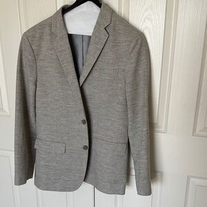 Banana Republic Men's Blazer in Light Gray